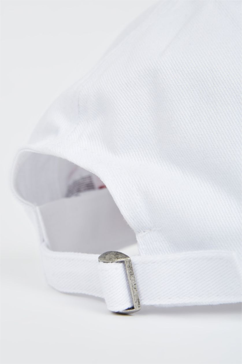 WOMAN White Snoopy Printed Baseball Cap