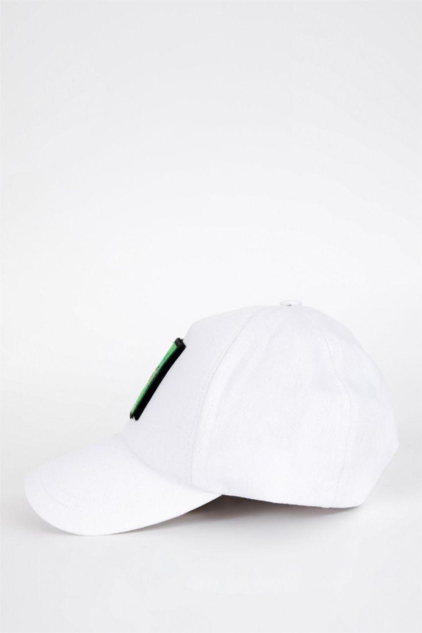 نساء أبيض قبعة كاب نسائي من باورف باف جيرل