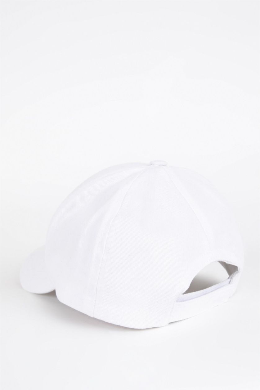 نساء أبيض قبعة كاب نسائي من باورف باف جيرل