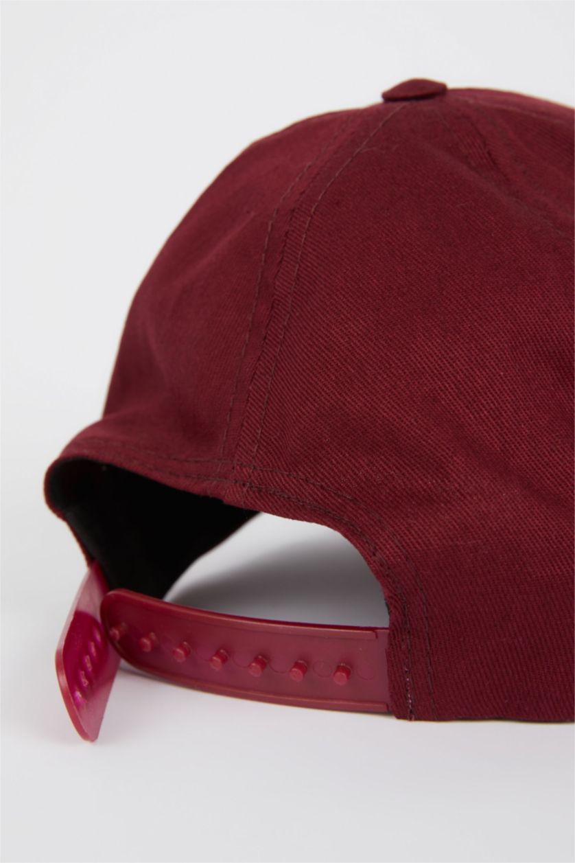 Woman Bordeaux Harry Potter Printed Cap