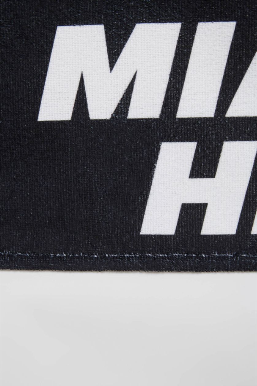 BOYS & TEENS Black Boys' NBA Miami Heat Licensed Towel