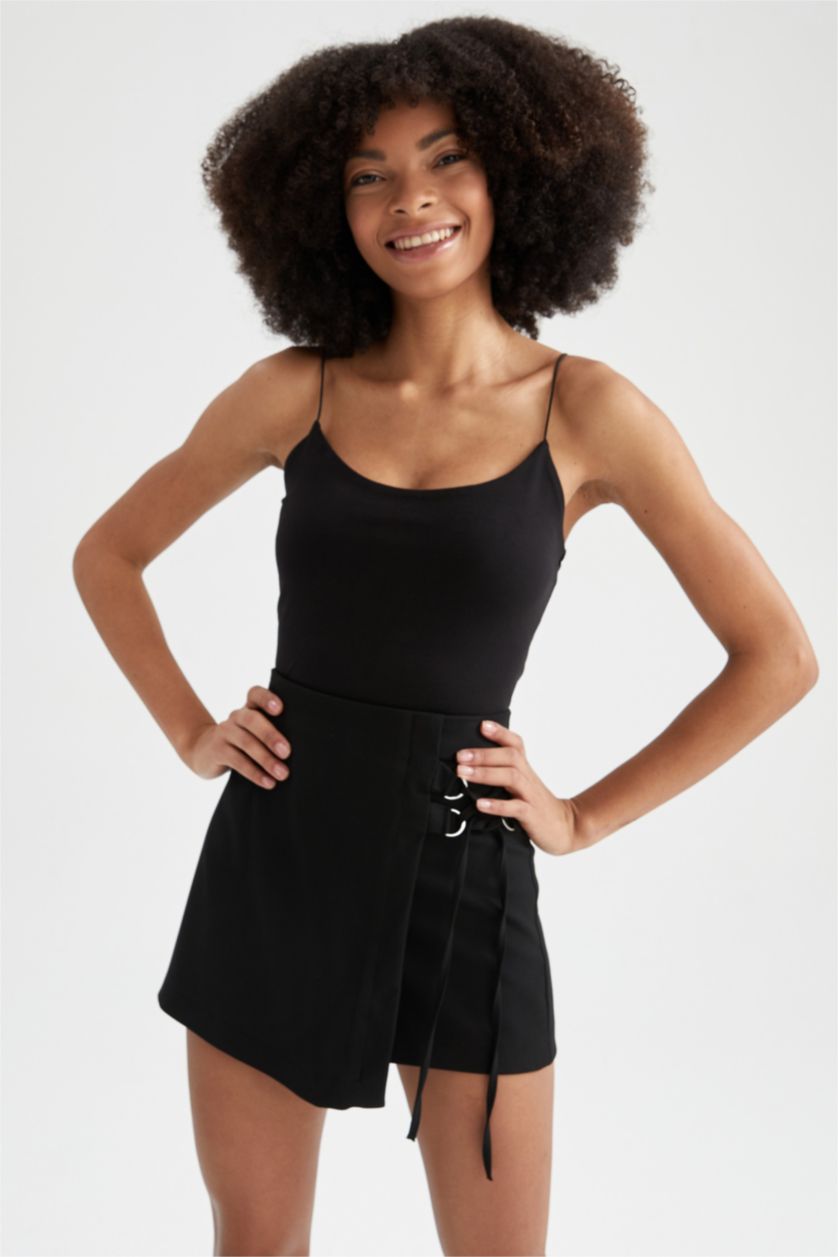 Woman Black Slim Fit