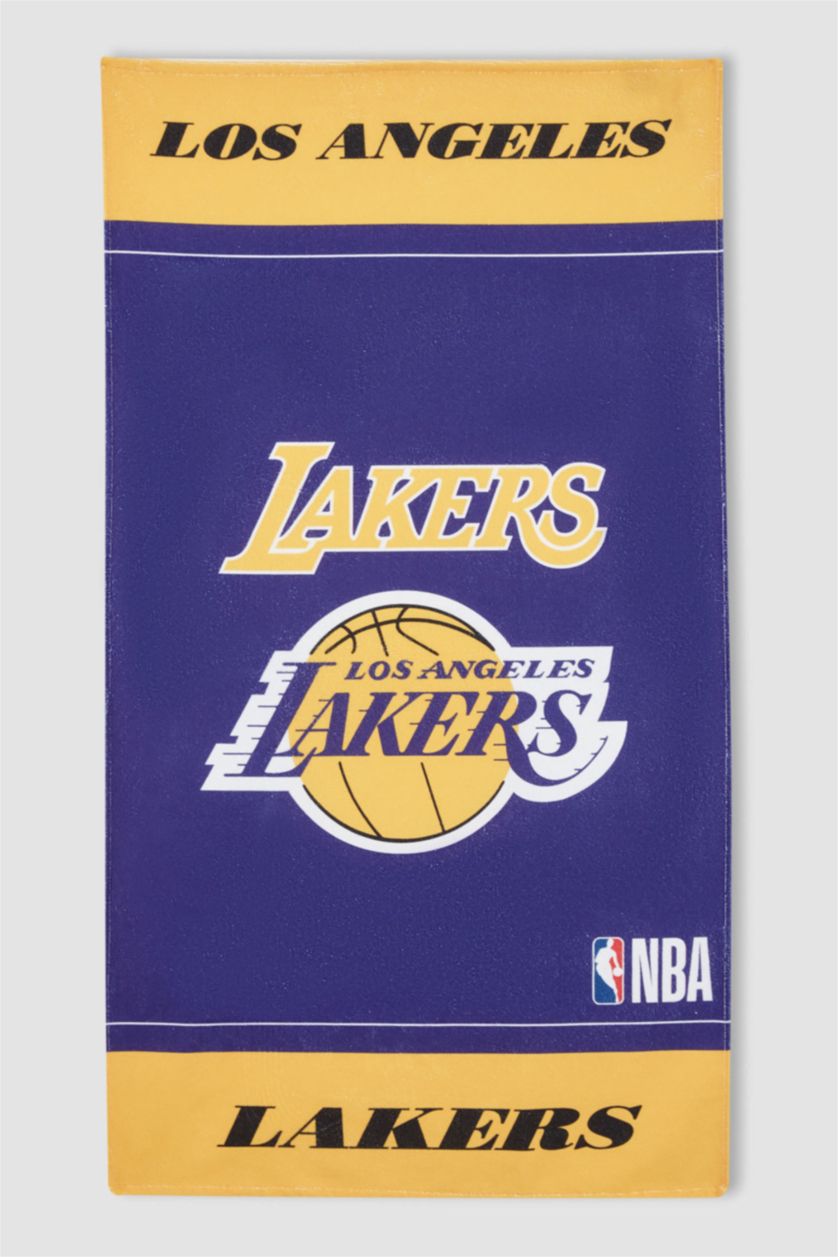 BOYS & TEENS Purple Boy NBA Los Angeles Lakers Licensed Beach Towel