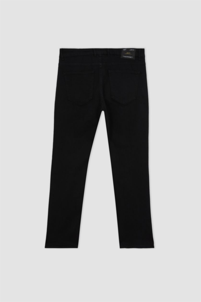 MAN Black Sergio Regular Fit Trousers