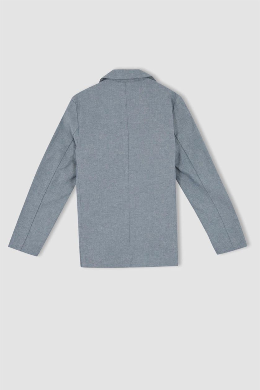 GARÇONS BLEU Clair Veste blazer à poche pour garçon