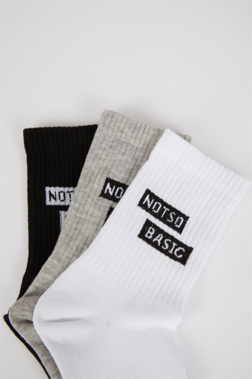 نساء Karma 3 piece Cotton Long sock