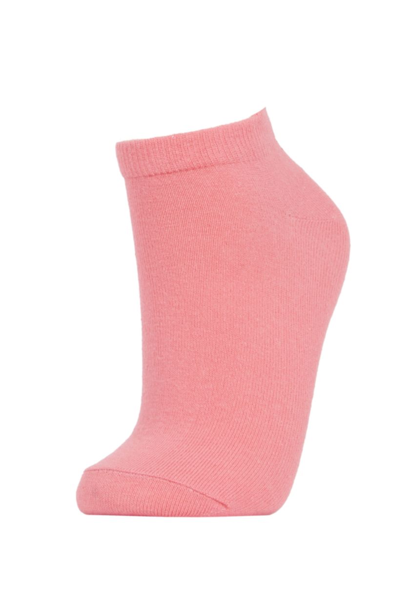 WOMAN Pink Women's Cotton 3 Pack Short Socks