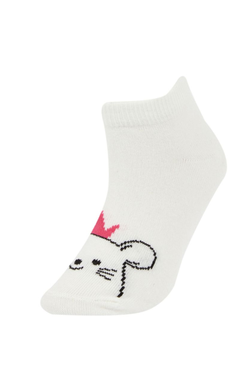FILLES Karma Lot de 7 paires de chaussettes courtes en coton pour fille