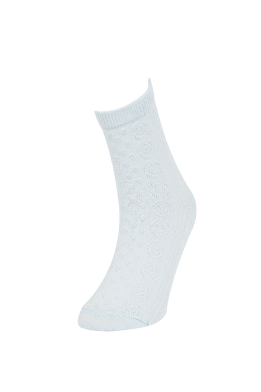 GIRLS & TEENS MIXED Girls' Cotton 5 Pack Long Socks