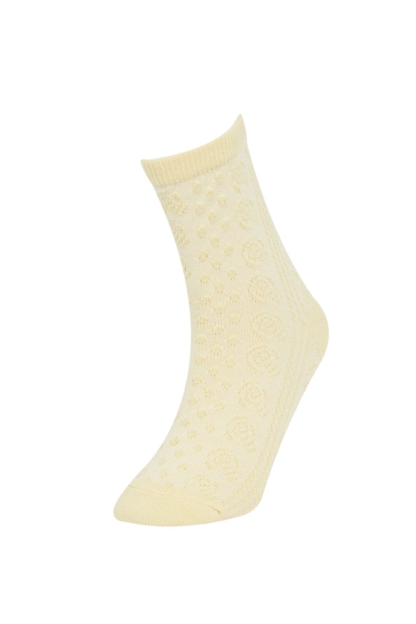 GIRLS & TEENS MIXED Girls' Cotton 5 Pack Long Socks