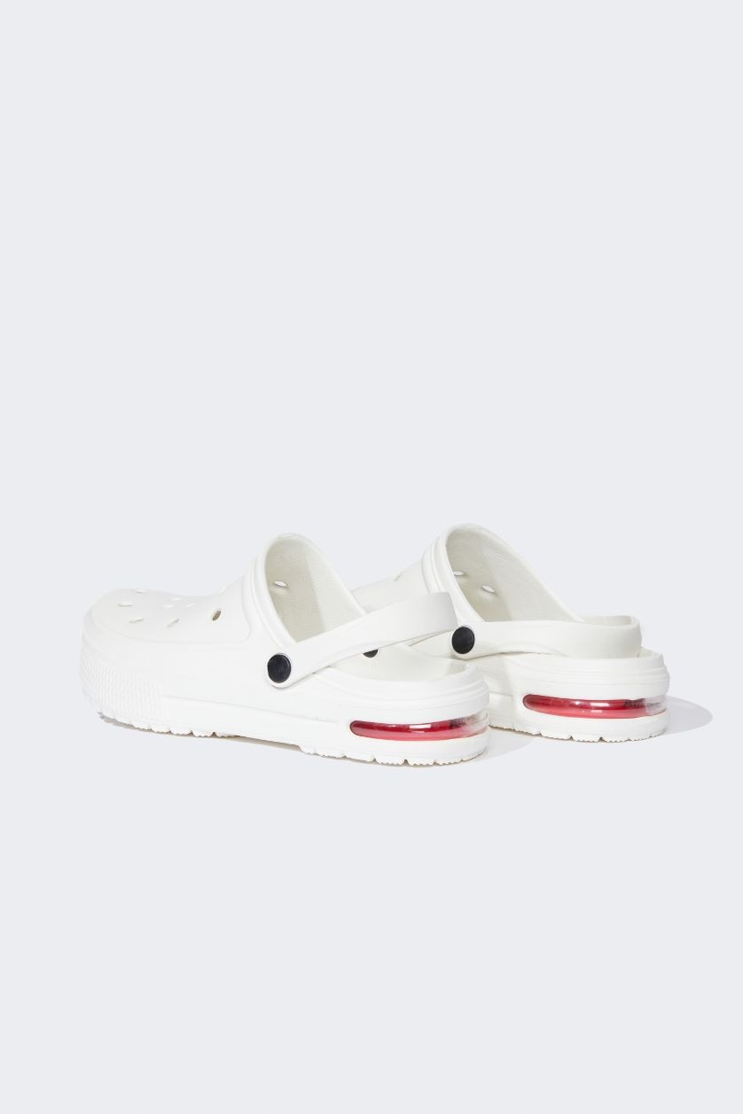 Man White Boy Flat Sole Eva Sandals