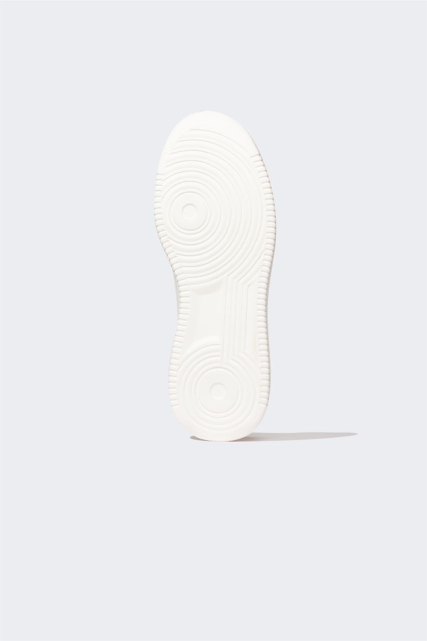 رجال بيج سنيكرز رجالي جلد صناعي بكعب عالي برباط