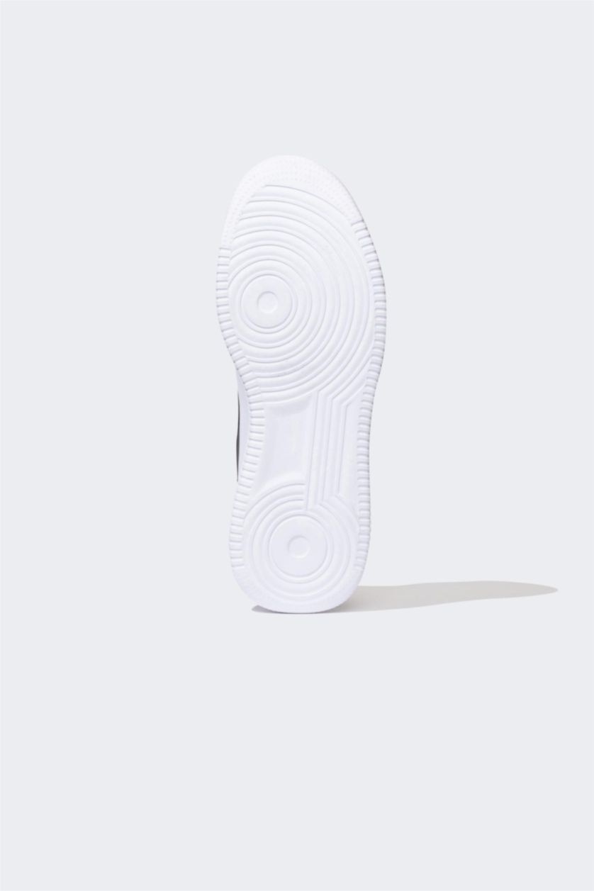 HOMME Noir Basket à Semelle Plate Pour Homme