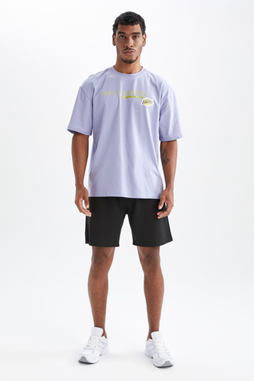 MAN Light Lilac Short Sleeve T-Shirt