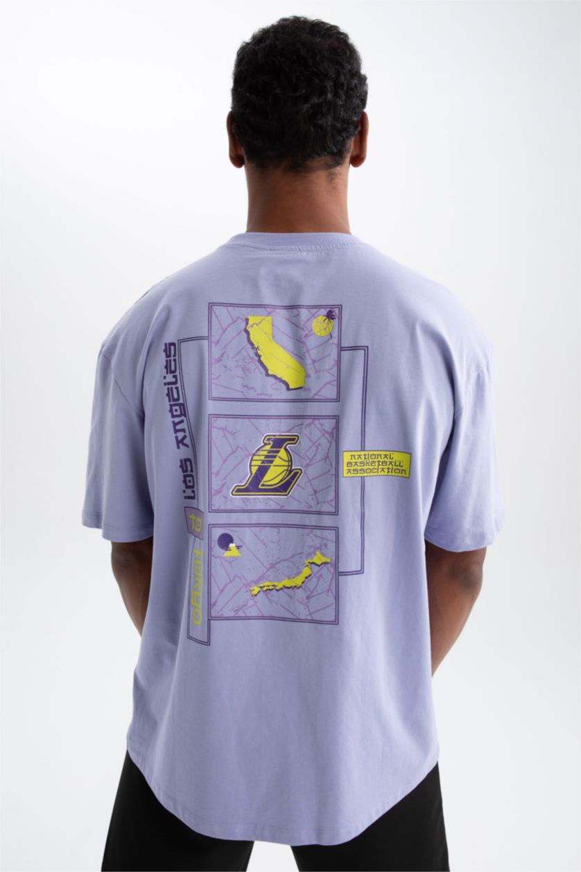 MAN Light Lilac Short Sleeve T-Shirt