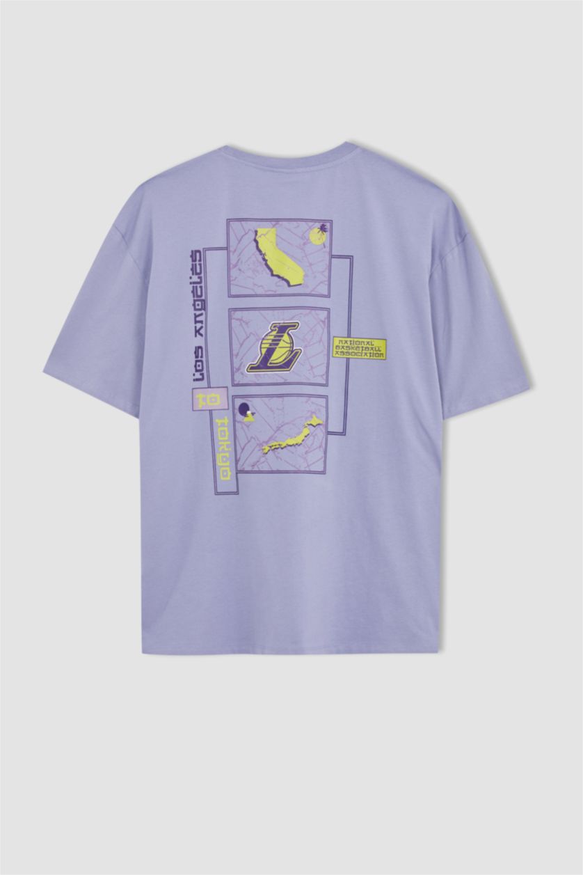 MAN Light Lilac Short Sleeve T-Shirt