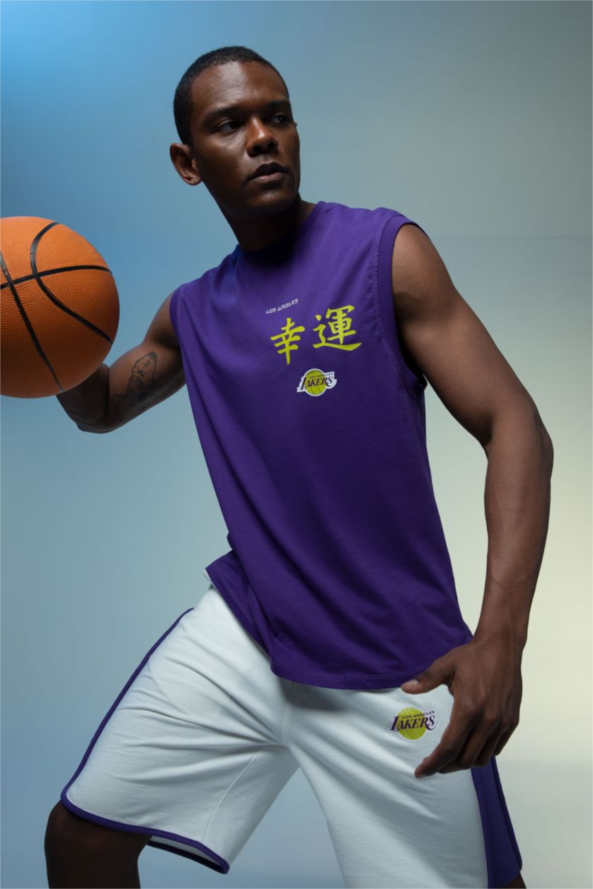 MAN Dark Purple Short Sleeve T-Shirt