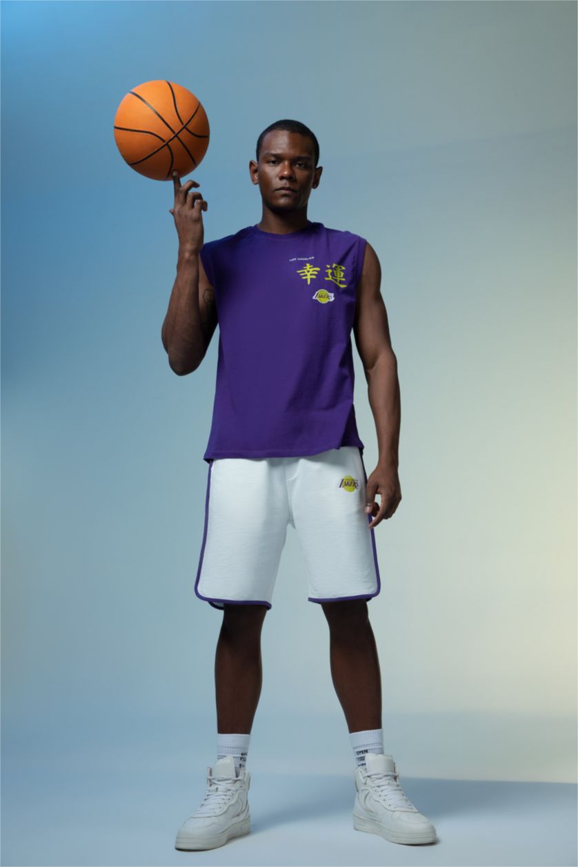 MAN Dark Purple Short Sleeve T-Shirt
