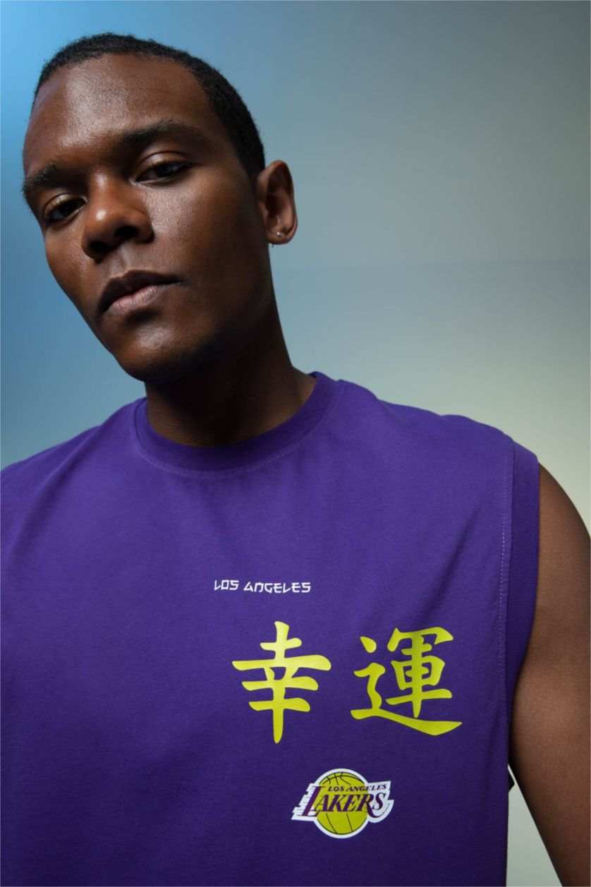 MAN Dark Purple Short Sleeve T-Shirt