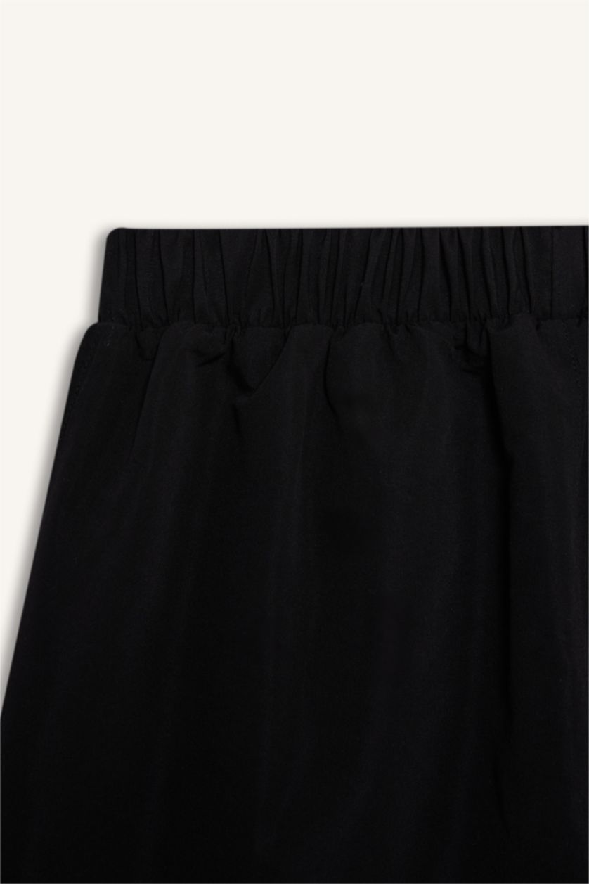 Әйелдерге қара Regular Fit теңіз шорты