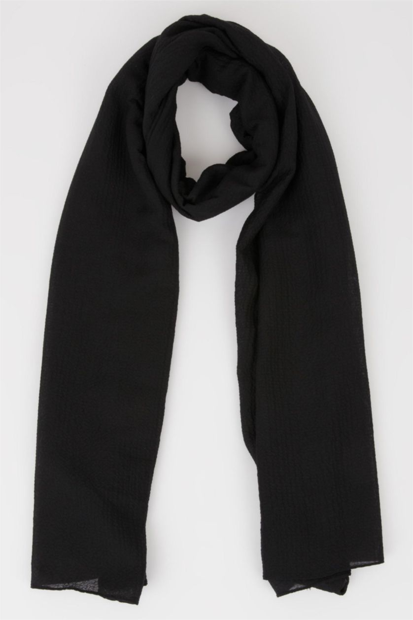 Kadın Siyah Kadın Bürümcük Tesettür Şal