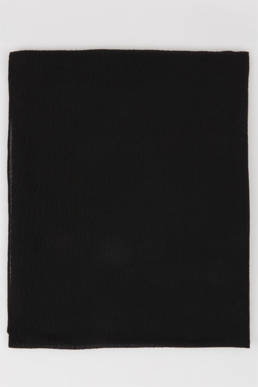 Kadın Siyah Kadın Bürümcük Tesettür Şal