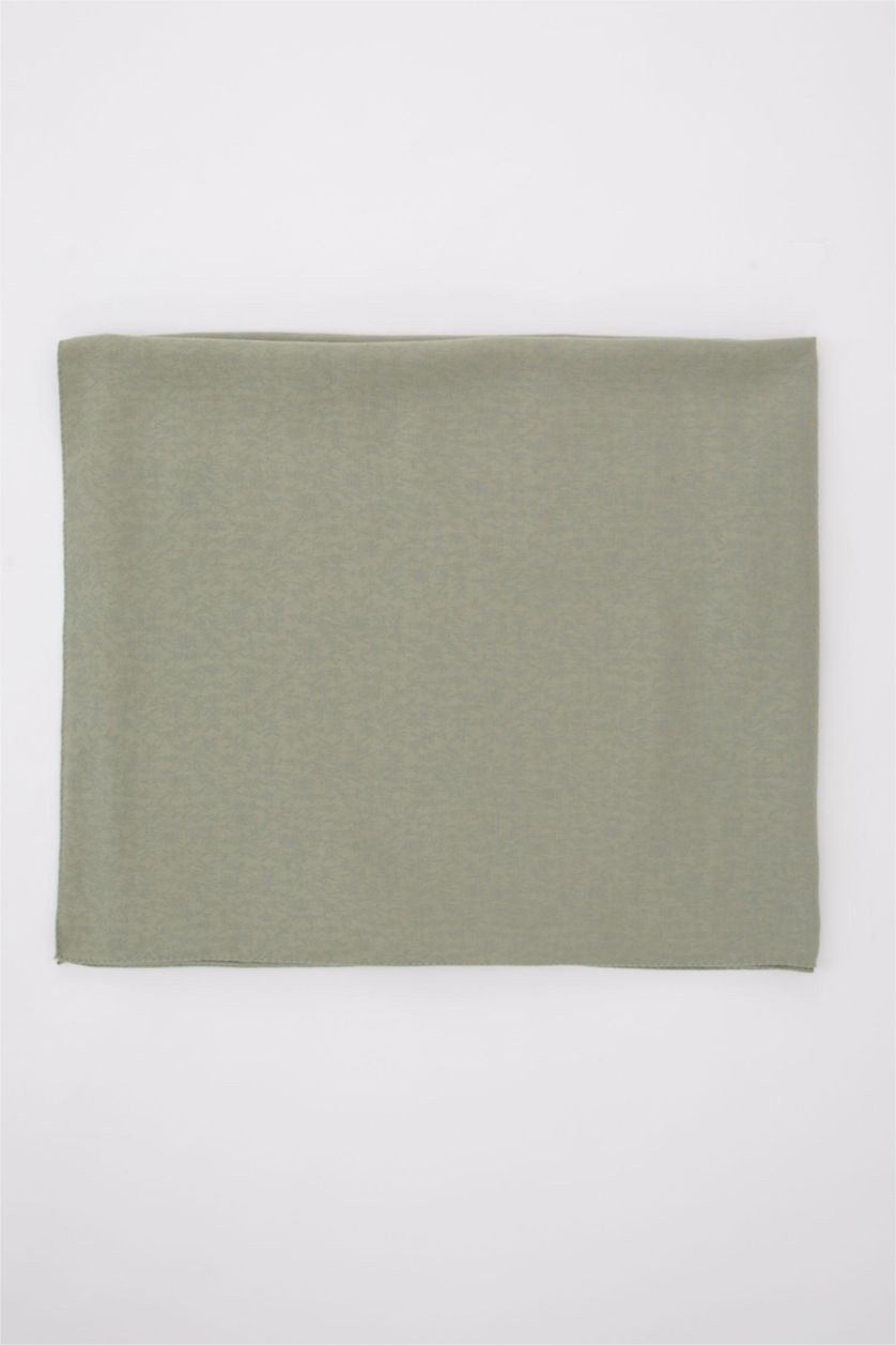 Kadın Yeşil Kadın Jakarlı Şal