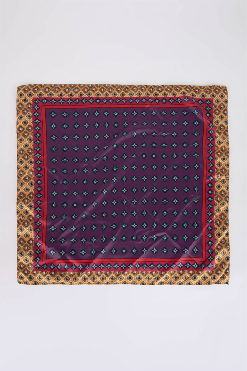 Женщины Желтый Фуляр с принтом для женщин