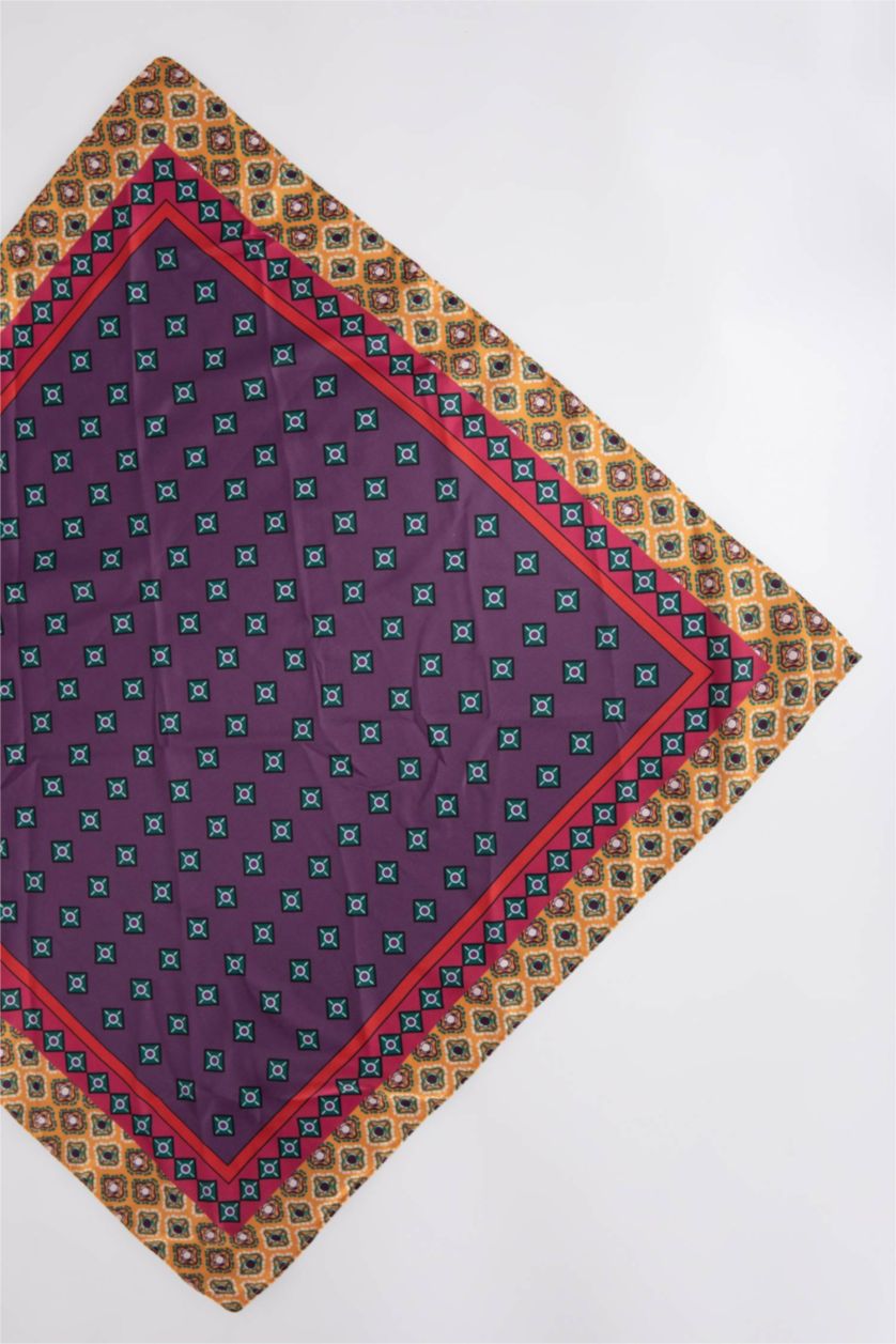 Женщины Желтый Фуляр с принтом для женщин