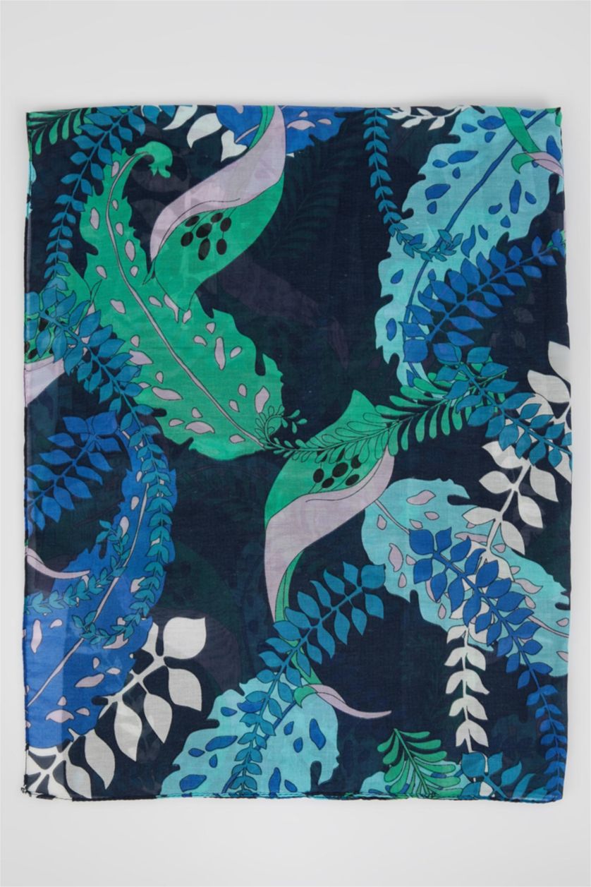 FEMME Marin Châle à motif floral pour femme