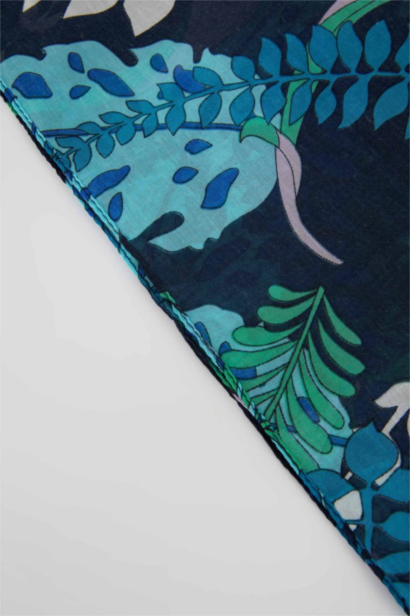 FEMME Marin Châle à motif floral pour femme