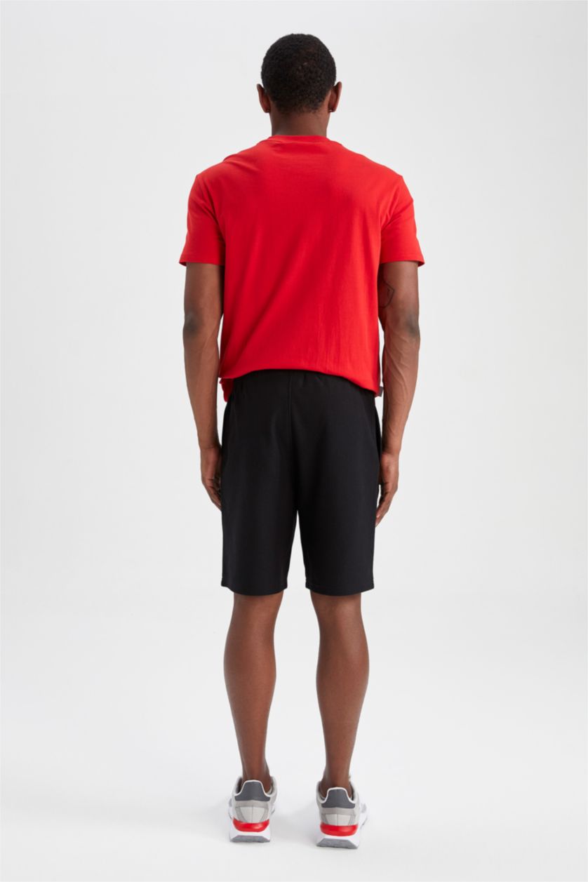 HOMME Noir Short Coupe Régulière NBA Chicago Bulls