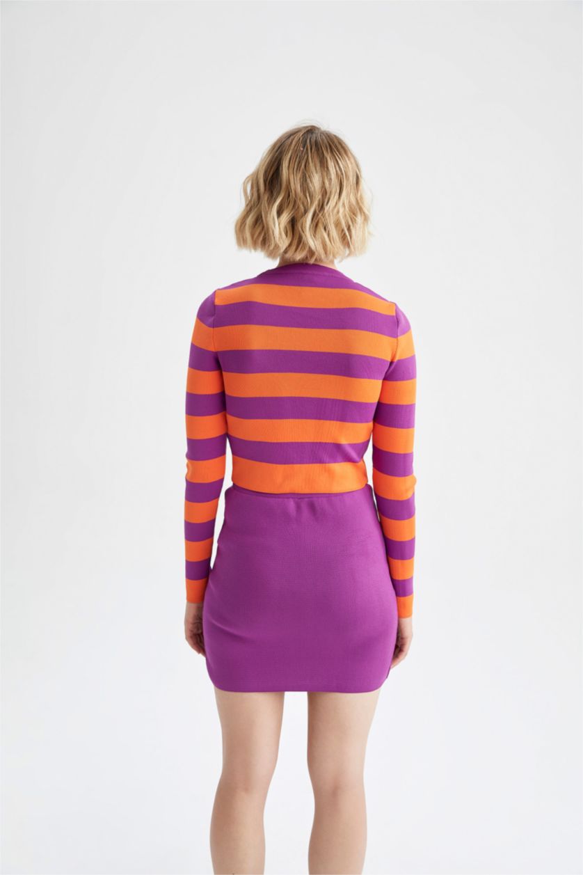 WOMAN Orange Slim Fit Pullover