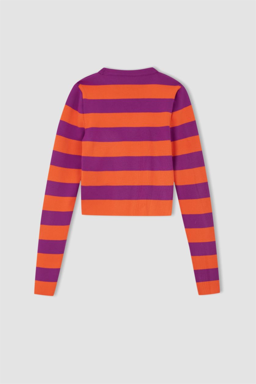 WOMAN Orange Slim Fit Pullover