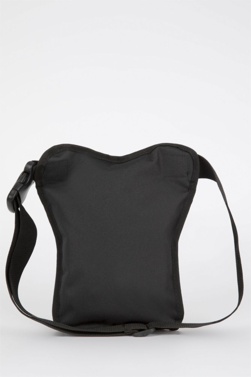 رجالي أسود شنطة خصر رجالي كبيرة