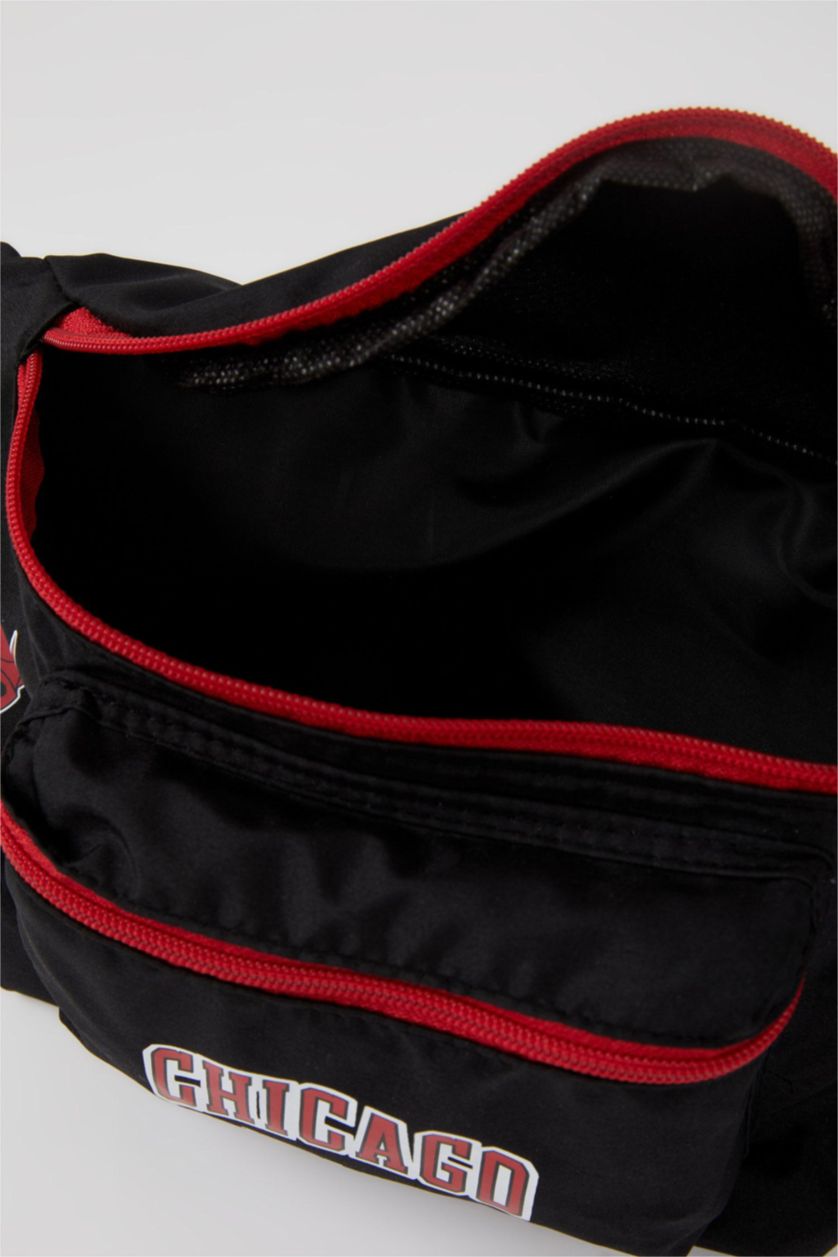 Мужчины Черный Поясная сумка NBA Chicago Bulls для мужчин