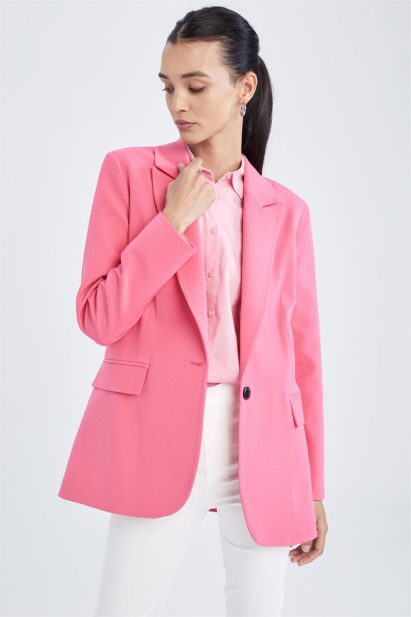 WOMAN Fushsia Oversize Fit Blazer