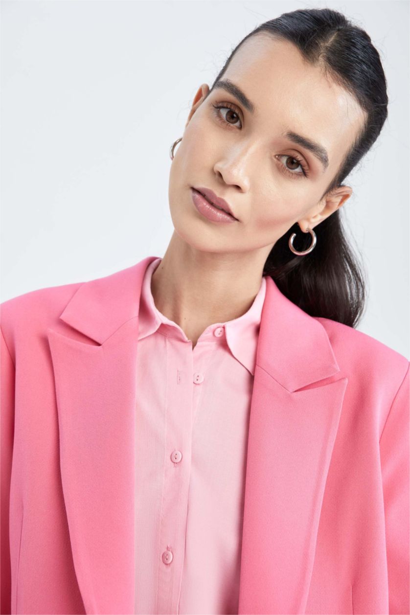 WOMAN Fushsia Oversize Fit Blazer