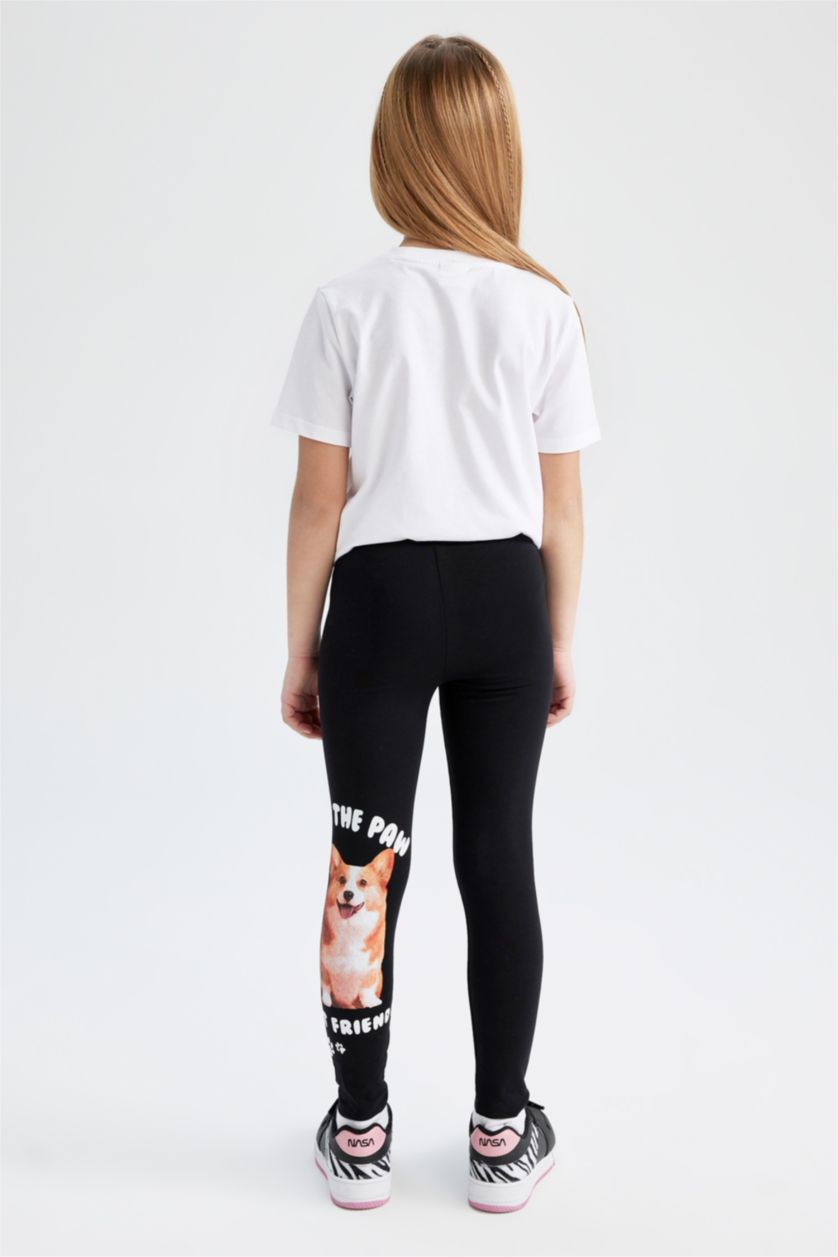 بناتي أسود بنطلون ليجن بناتي سليم فيت