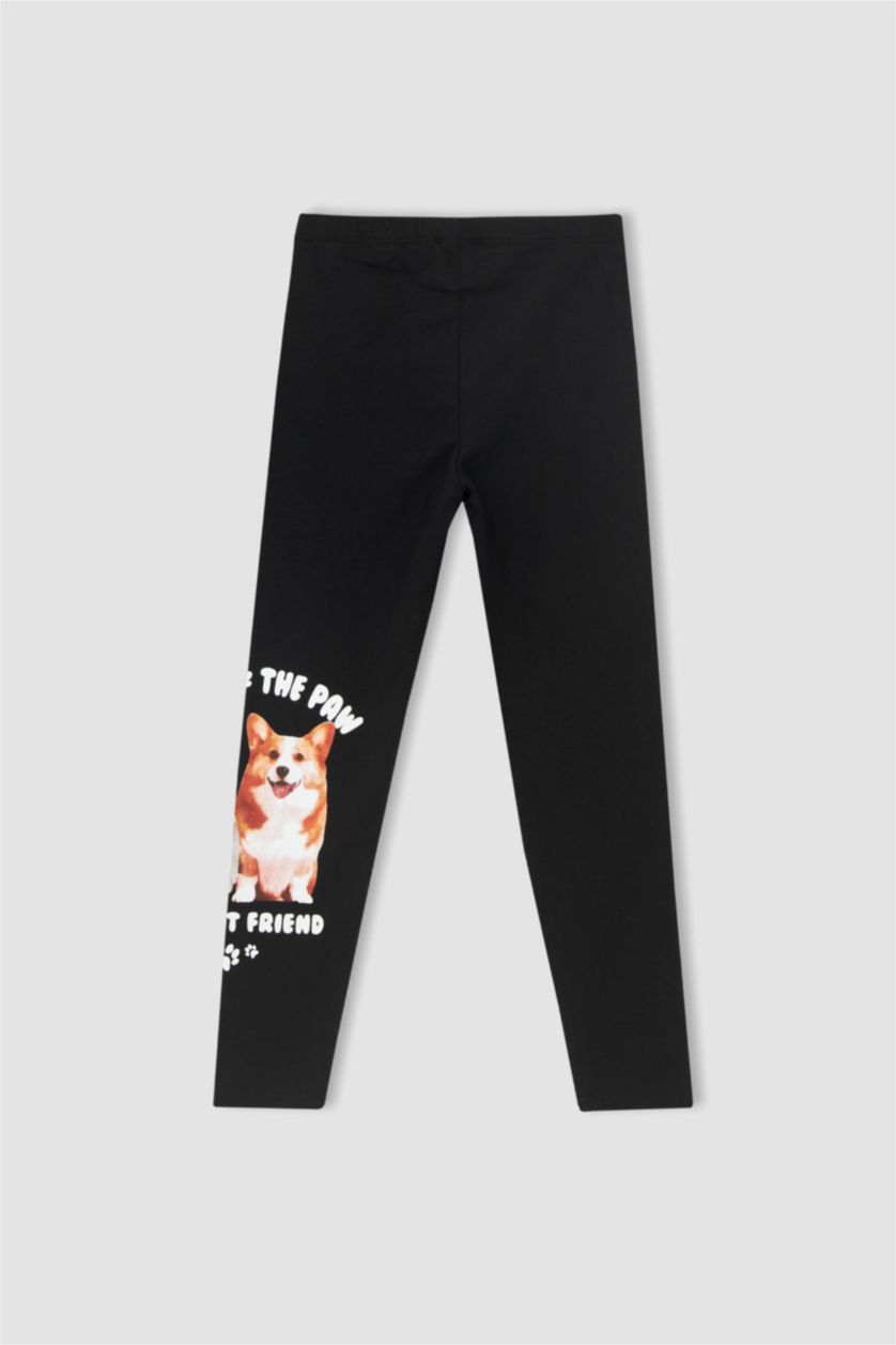 بناتي أسود بنطلون ليجن بناتي سليم فيت