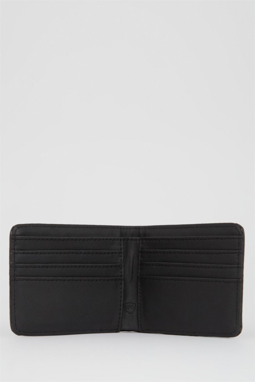 MAN Black Men's Harry Potter Licensed Faux Leather Wallet