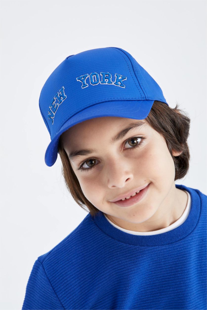 Boys & Teens Sax Boy Embroidered Cap Hat