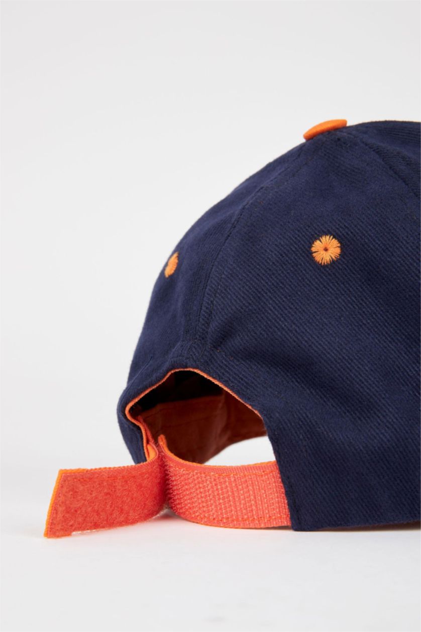 Boys & Teens Blue Boy Printed Cotton Cap Hat