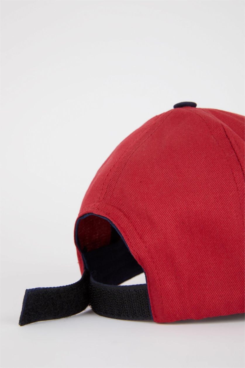BOYS & TEENS Bordeaux Embroidered Cap