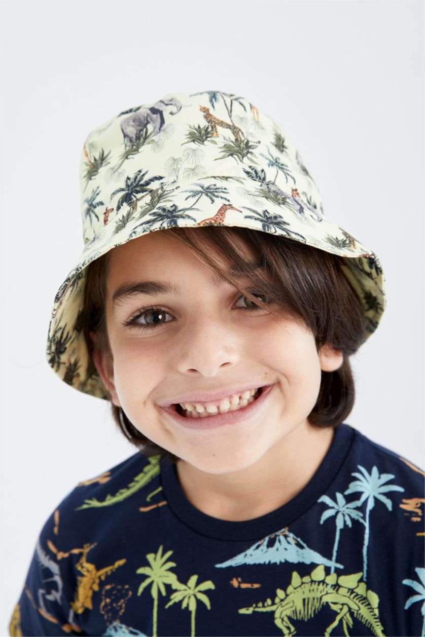 GARÇONS Beige Bob imprimé pour garçon