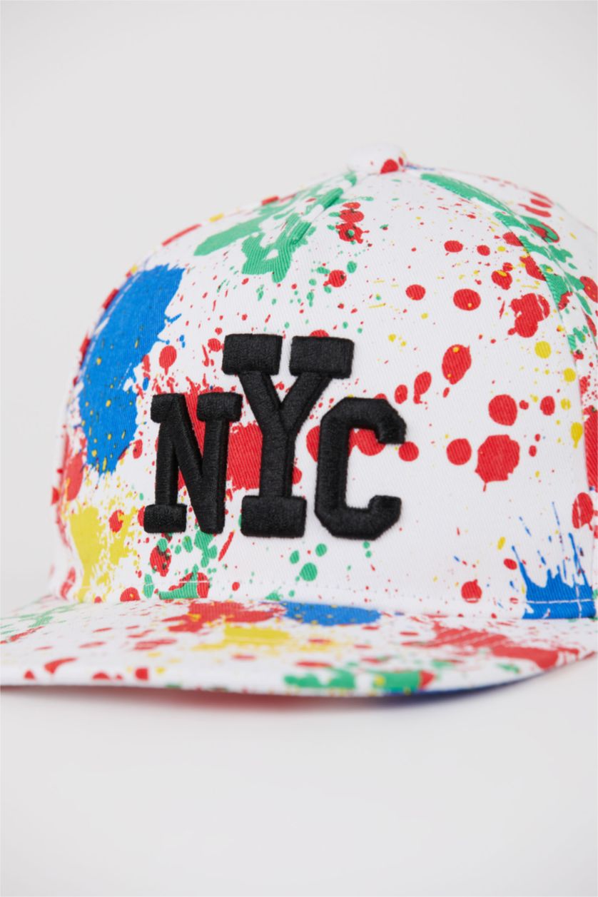 Boys & Teens Karma Boy Cotton Printed Hat