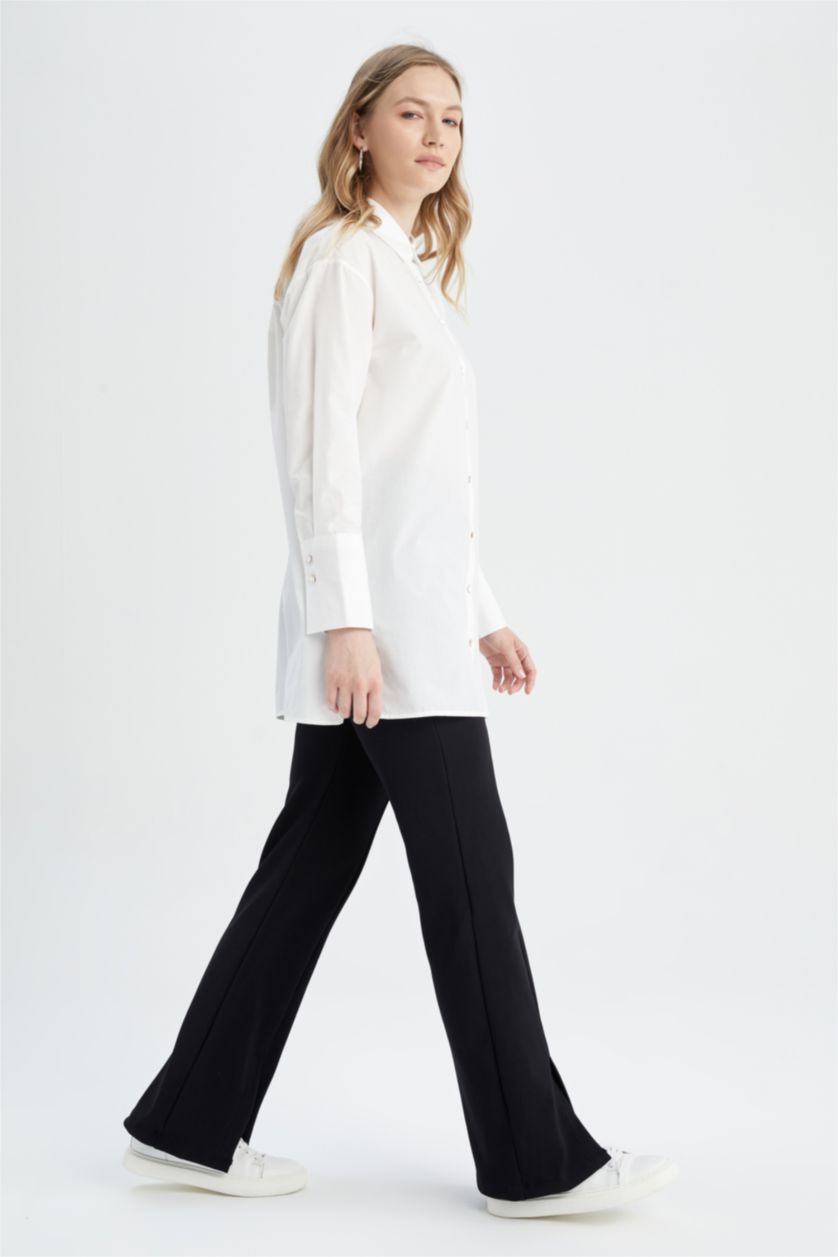 نساء أسود بنطلون