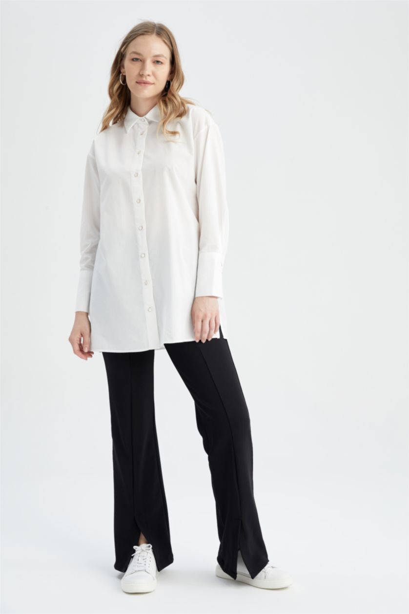 نساء أسود بنطلون