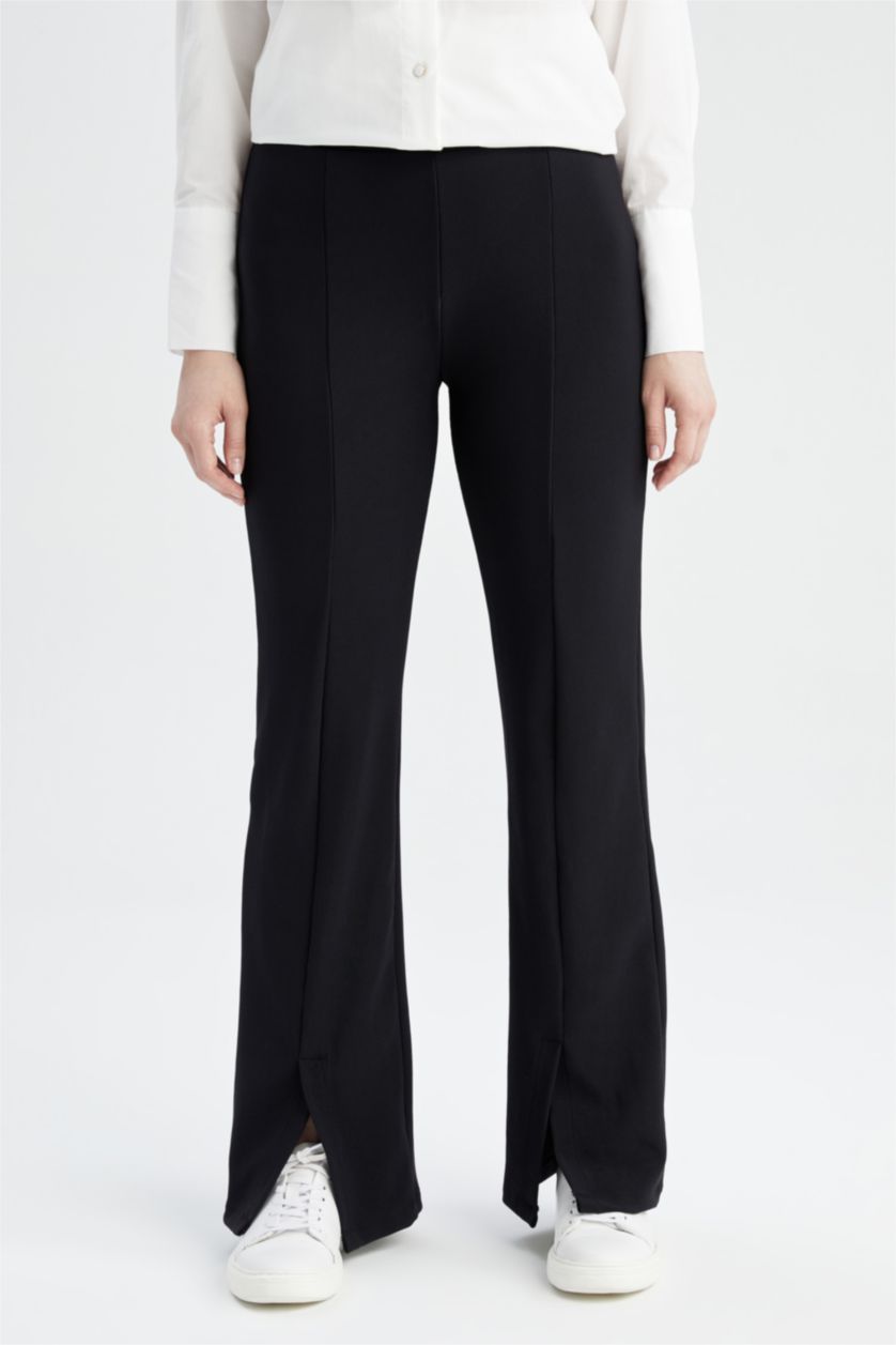 نساء أسود بنطلون