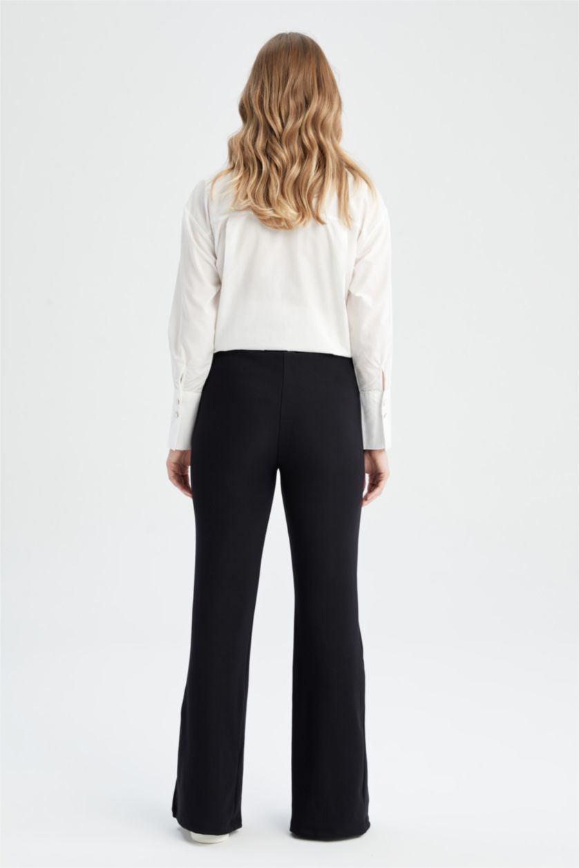 نساء أسود بنطلون